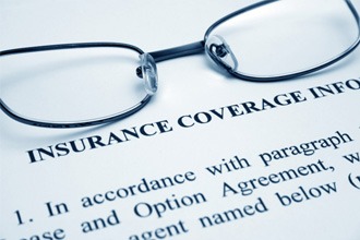 dental insurance form with glasses on it 