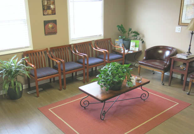 West Seneca dental office reception area