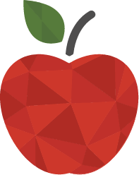 Red apple icon