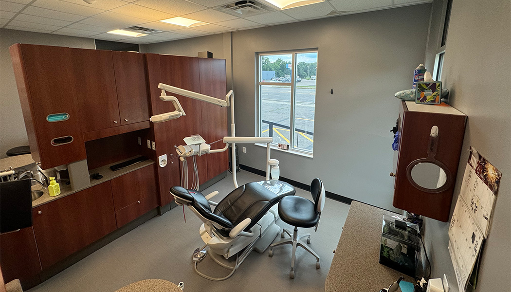 Modern dental treatment chair